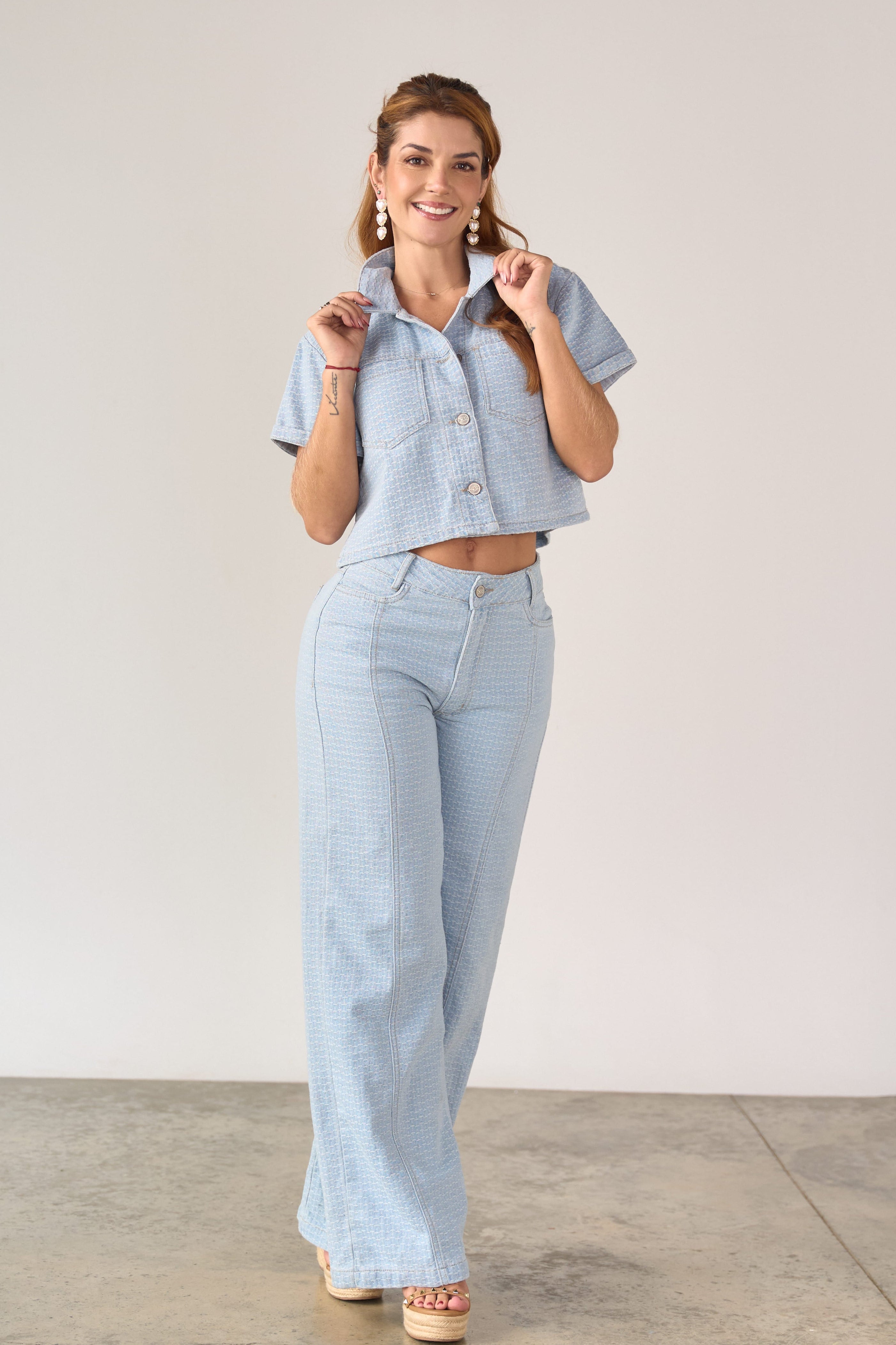 White shirt for women - April