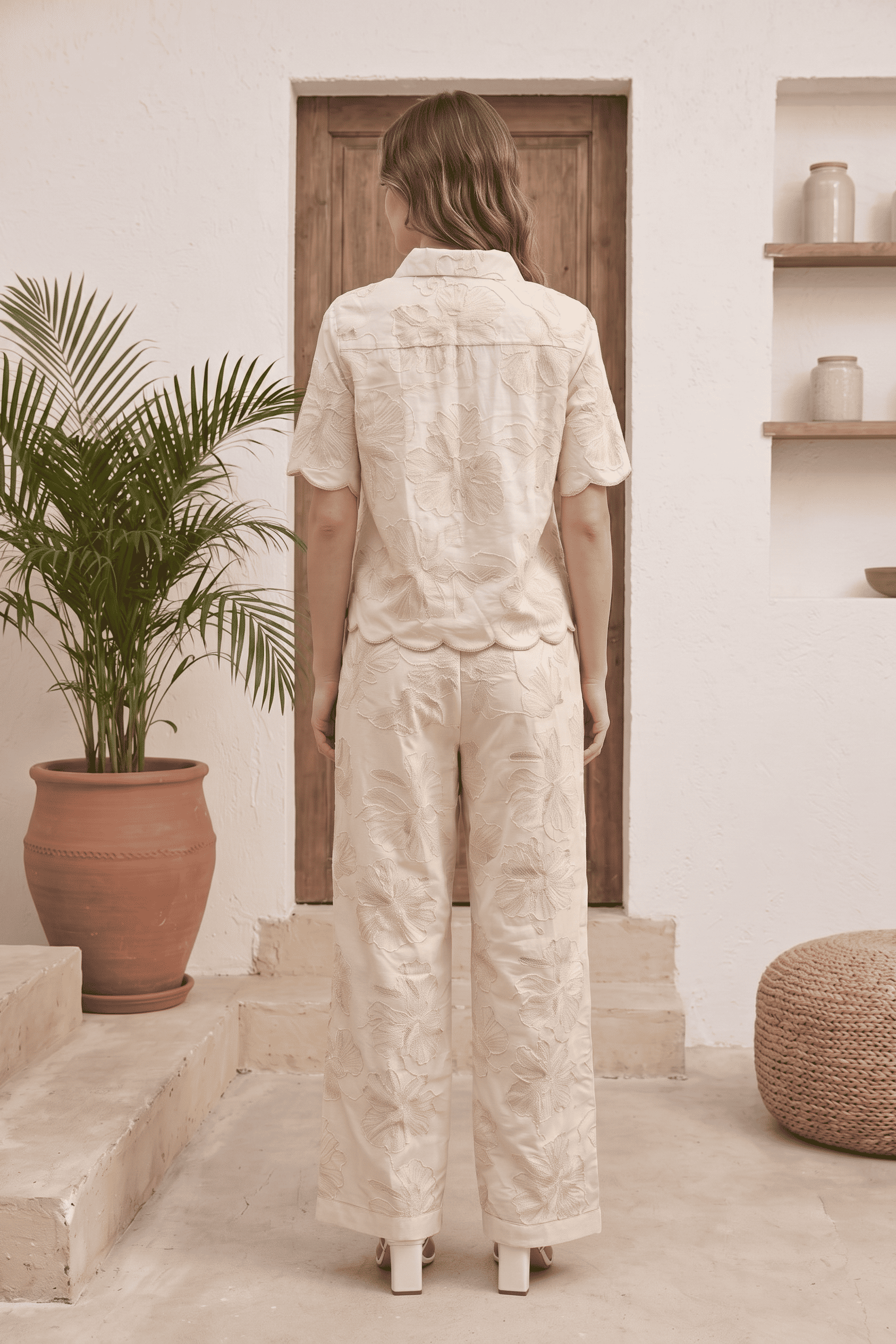 White shirt for women - April