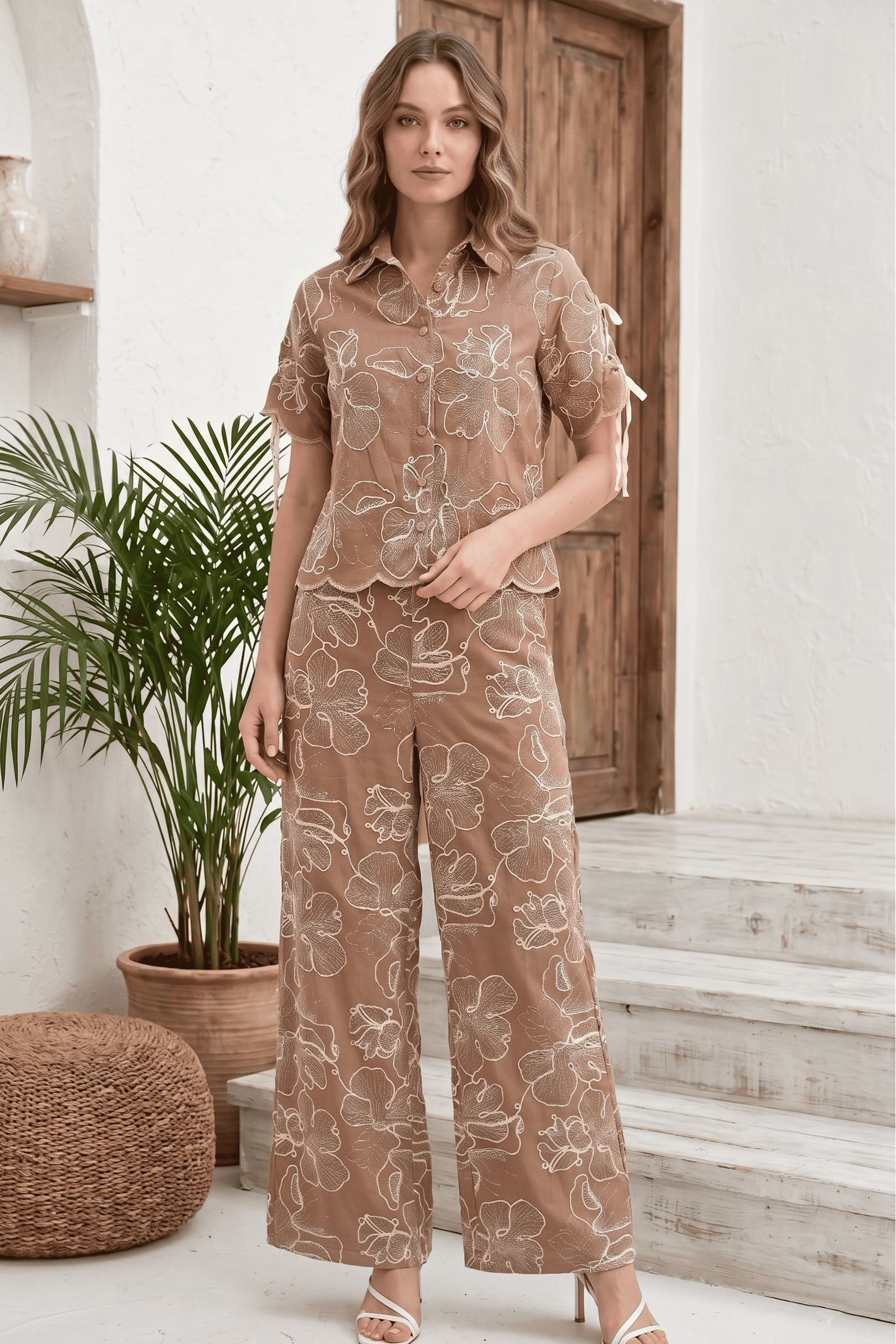 White shirt for women - April