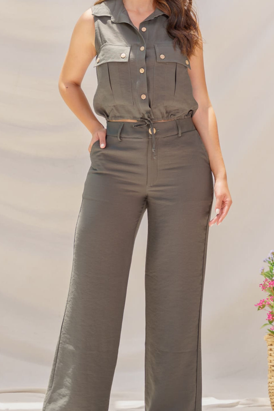 White shirt for women - April
