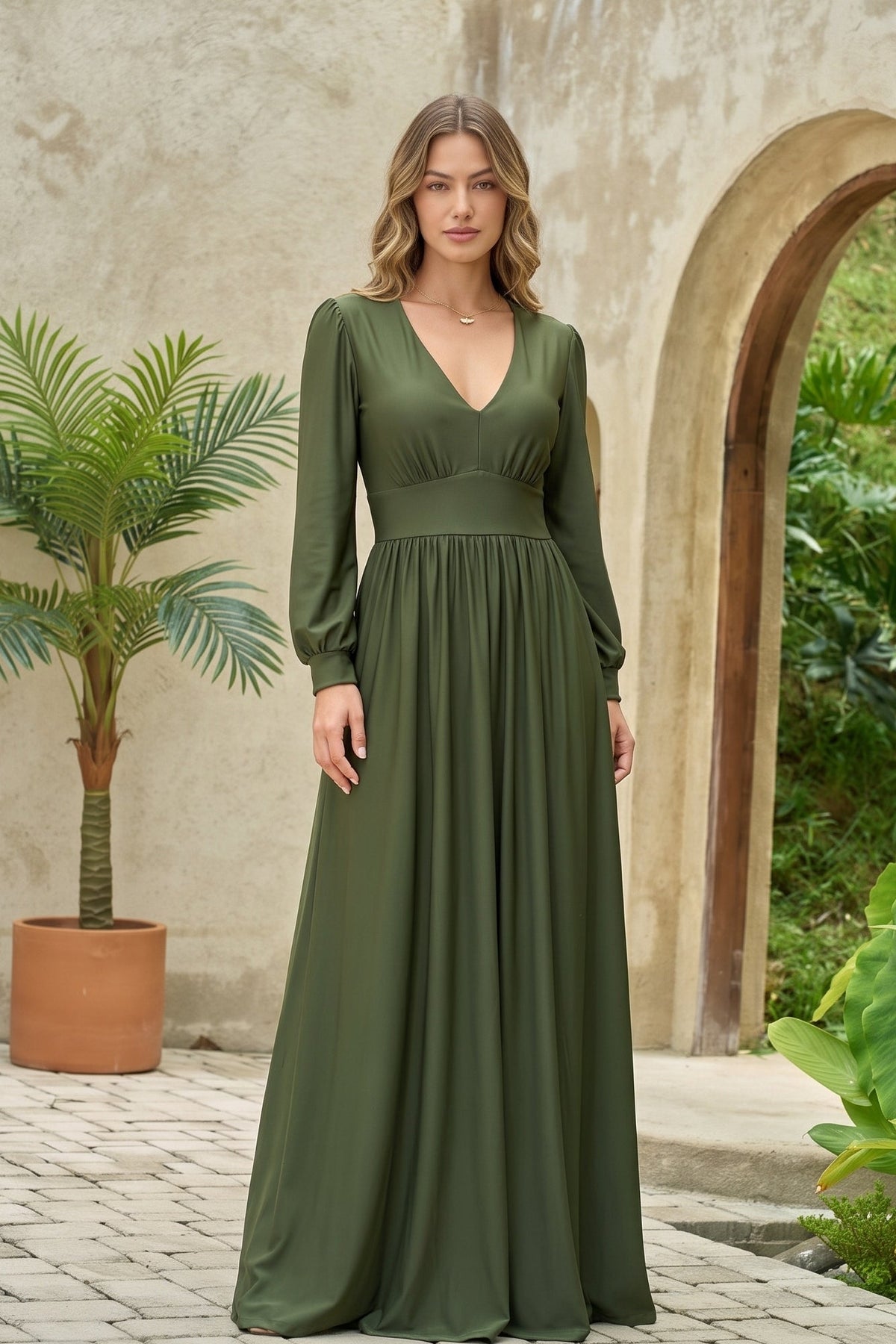 Vestido manga larga Ruby