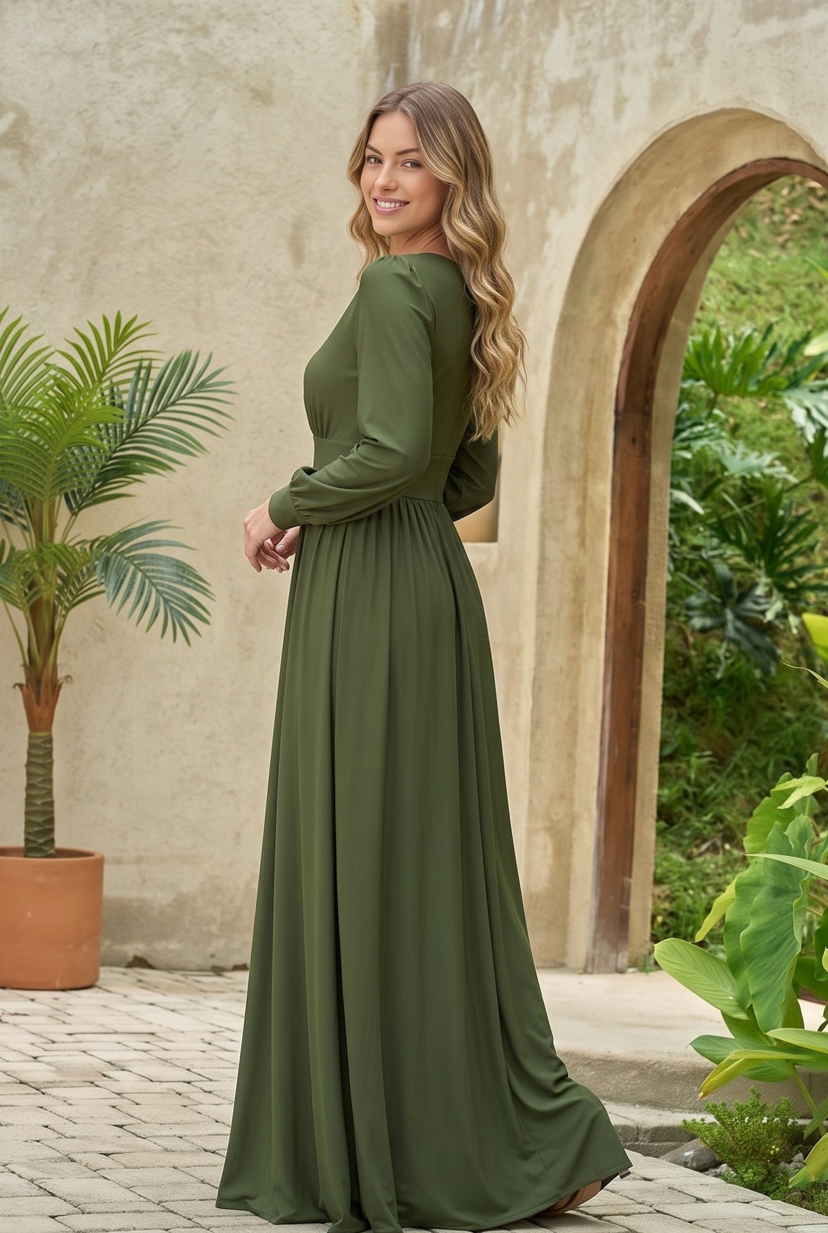 Vestido manga larga Ruby