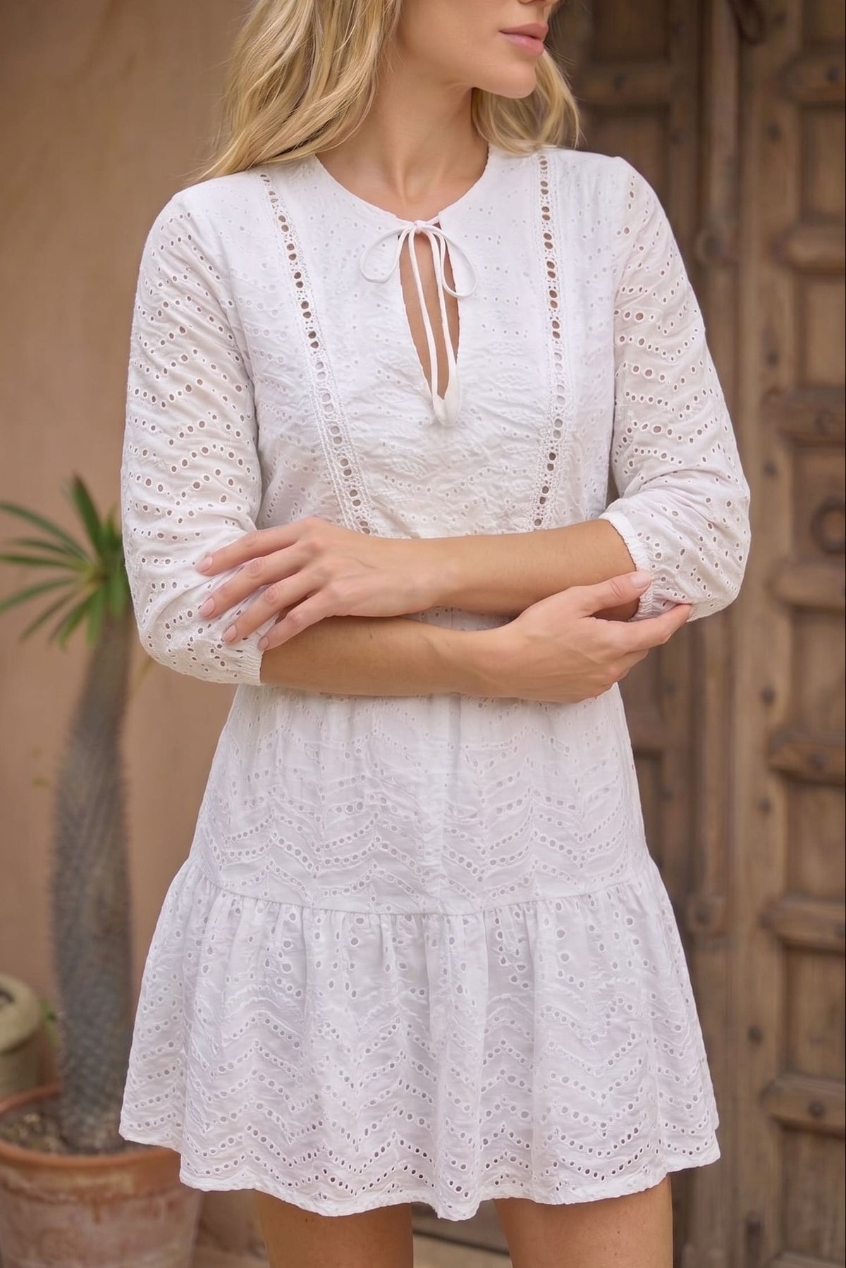 White shirt for women - April
