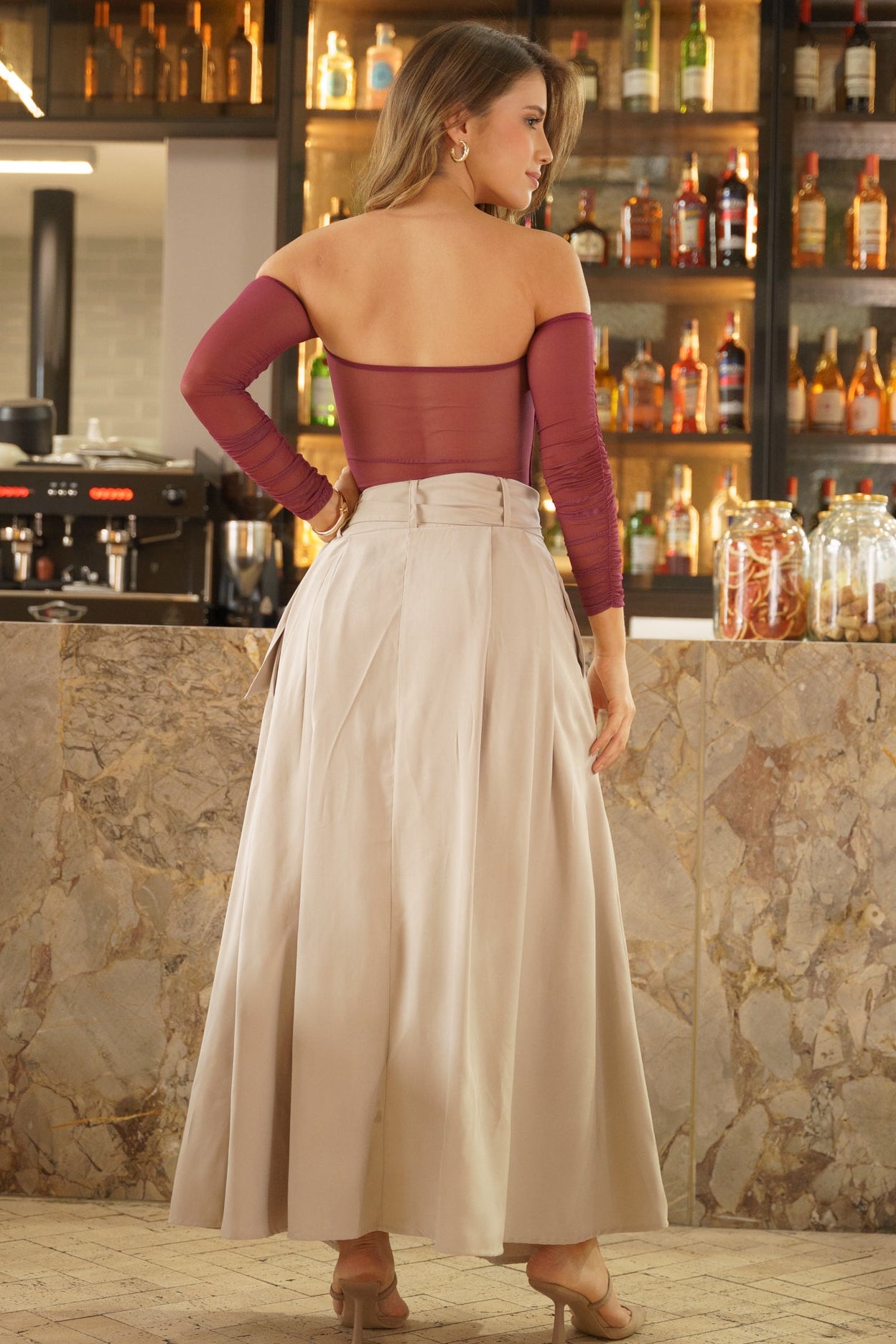 White shirt for women - April