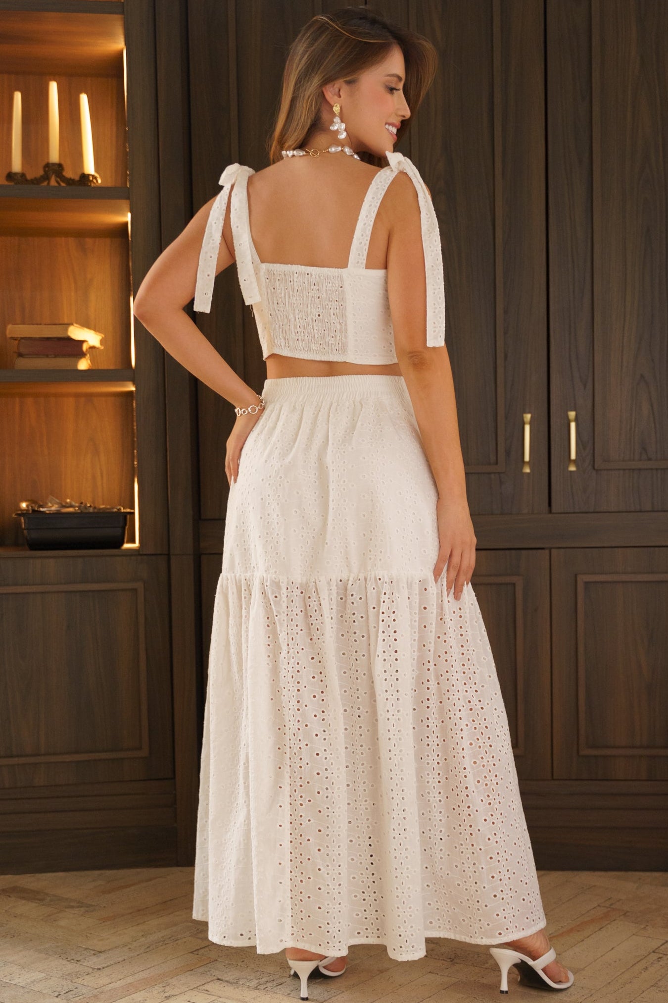 White shirt for women - April