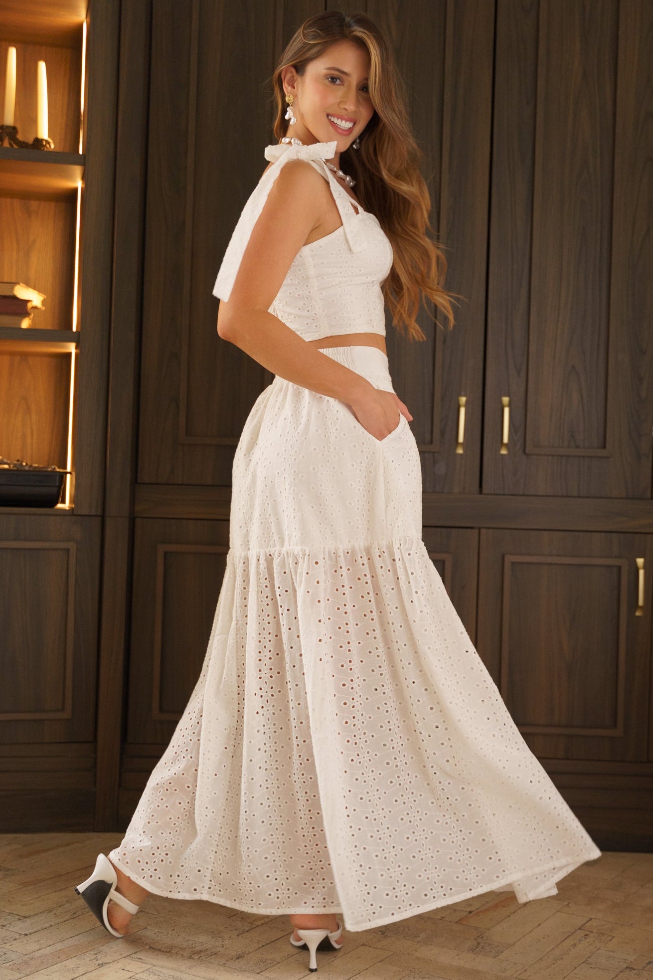 White shirt for women - April