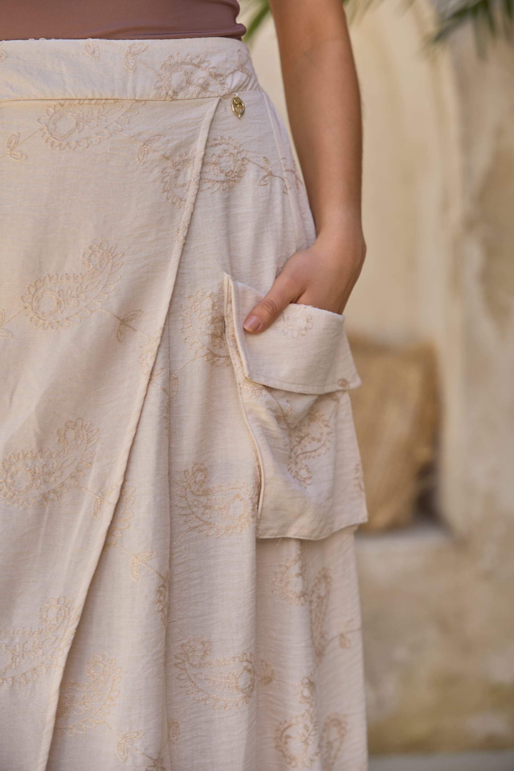 White shirt for women - April