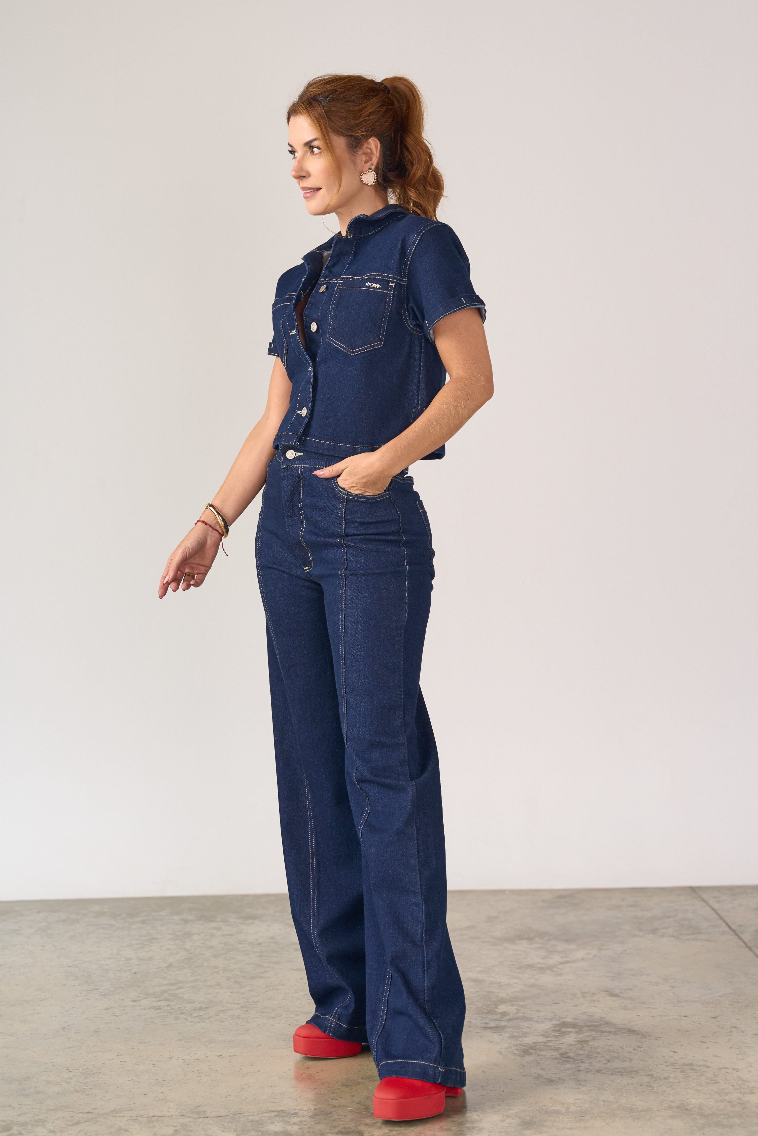 White shirt for women - April