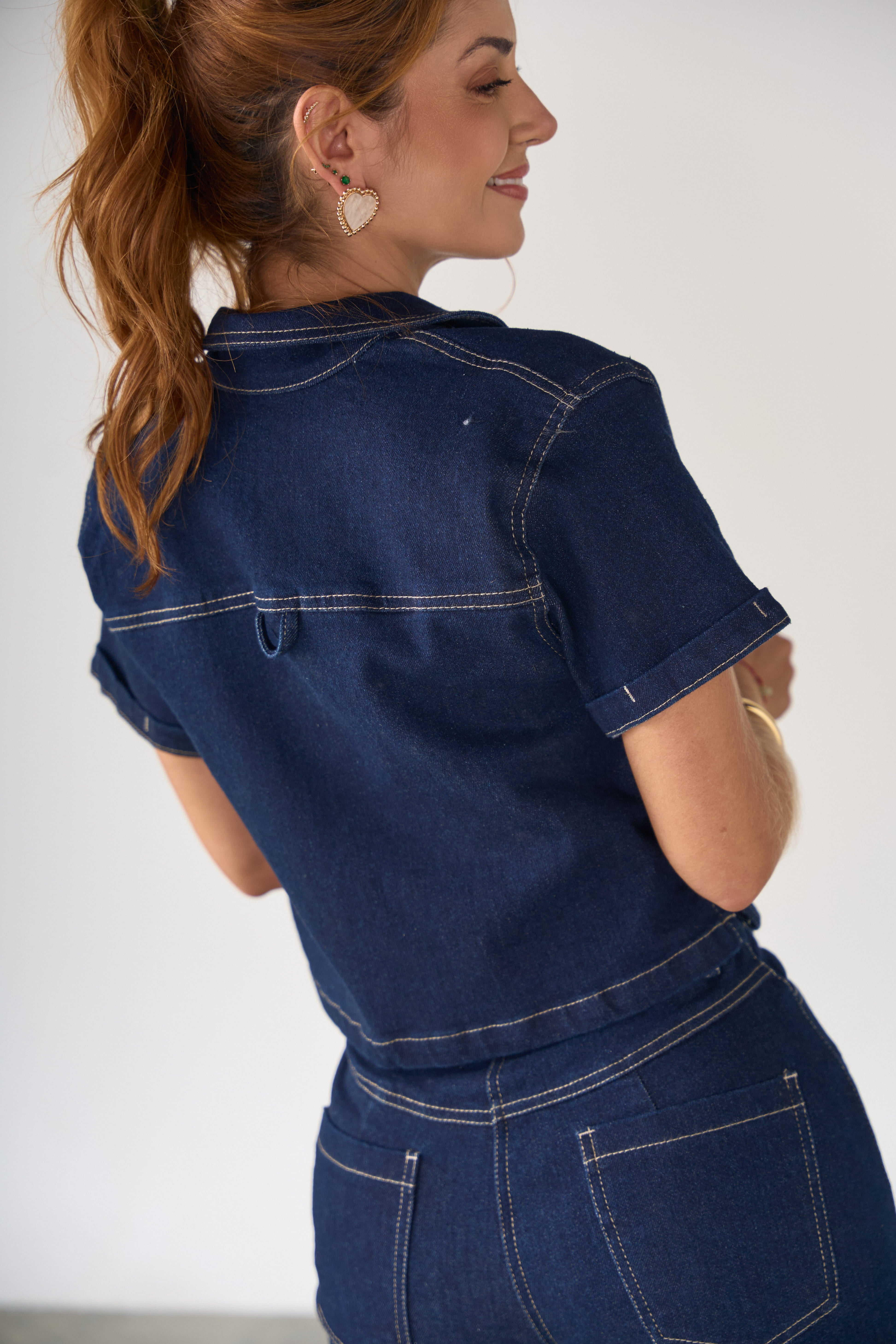 White shirt for women - April